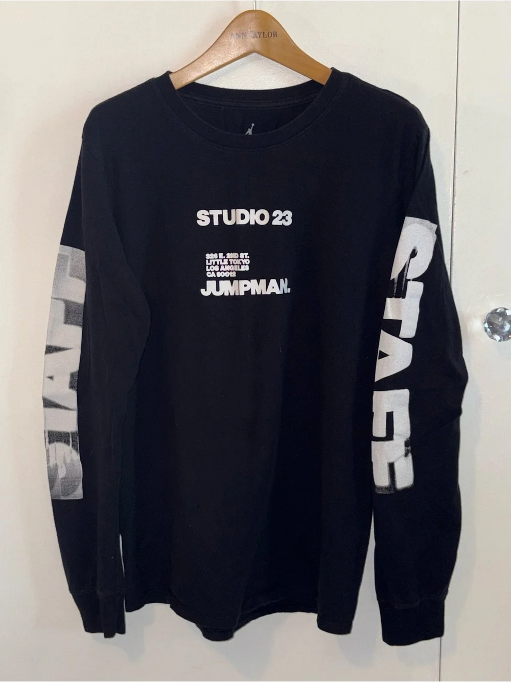 Studio 23 Jumman Black Long Sleeve Tee